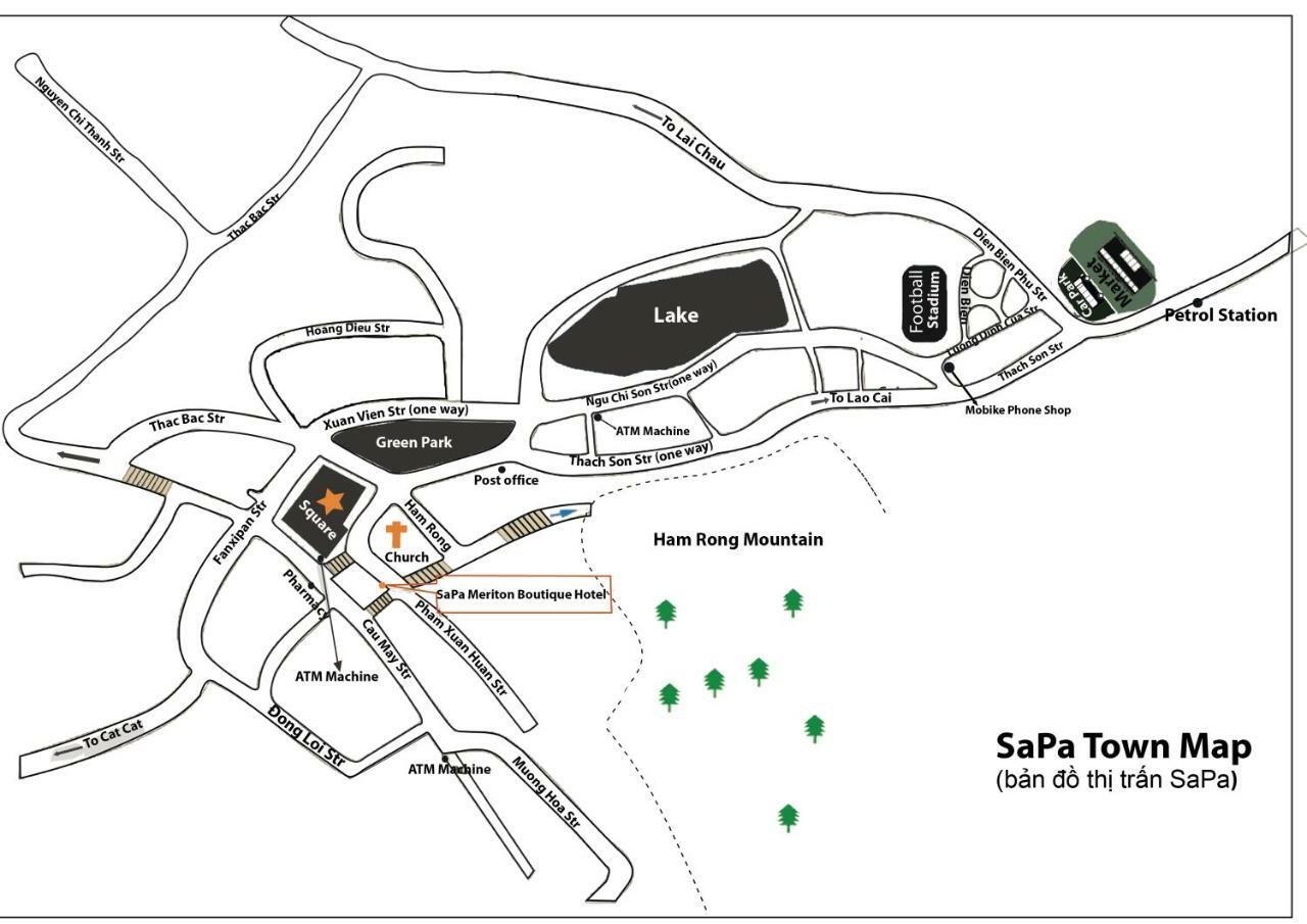 Sapa Meriton Boutique Hotel מראה חיצוני תמונה